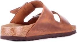 Birkenstock Brandy Sandalen met Gesp Sluiting Brown Heren