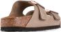 Birkenstock Bruin Leren Sandalen Beige Heren - Thumbnail 3