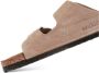 Birkenstock Bruin Leren Sandalen Beige Heren - Thumbnail 4