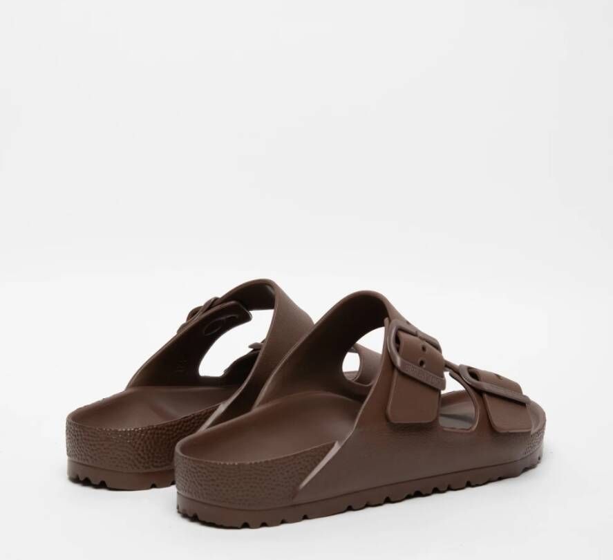 Birkenstock Bruine Dubbele Band Sandalen Brown Unisex