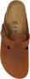 Birkenstock Klassieke Lederen Clog Brown - Thumbnail 8