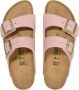 Birkenstock Roze Nubuck Dubbele Band Sandalen Pink Dames - Thumbnail 15