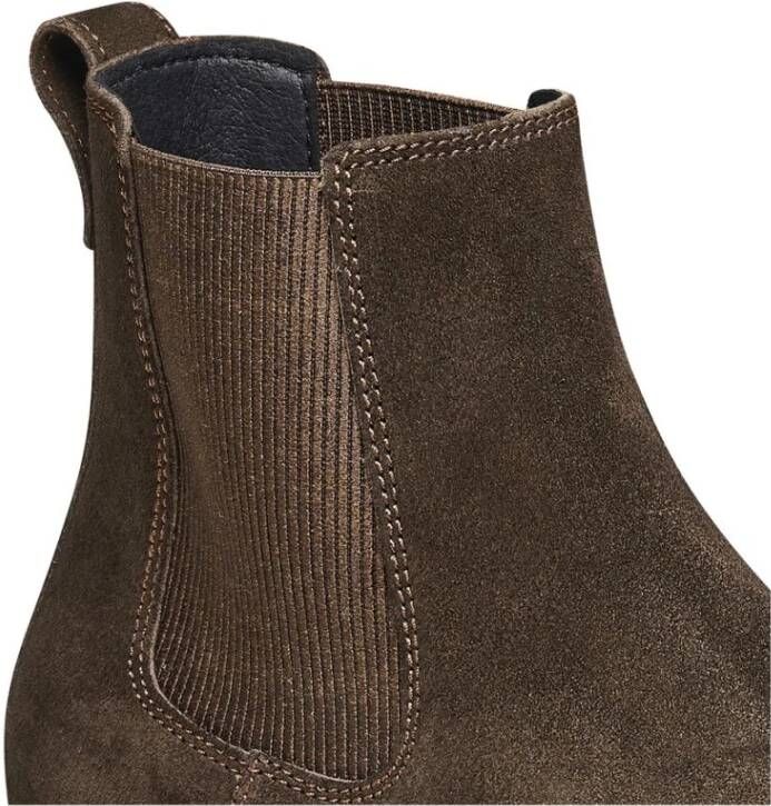 Birkenstock Chelsea Boots met Kurkelementen Brown Heren