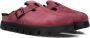 Birkenstock Chunky Shearling Klompen voor Dames Purple Dames - Thumbnail 7