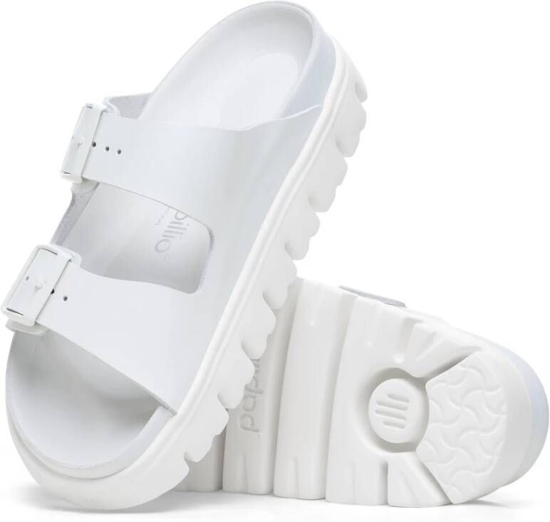 Birkenstock Chunky Witte Sandaal Exquisite Stijl White Dames