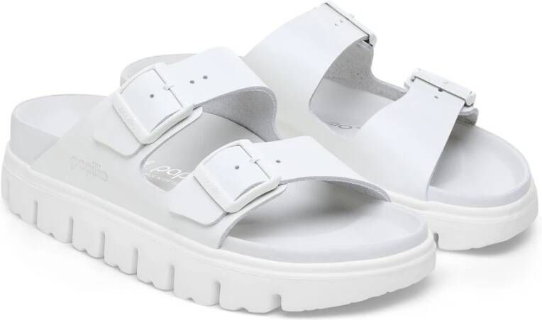 Birkenstock Chunky Witte Sandaal Exquisite Stijl White Dames