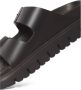 Birkenstock Chunky Zwarte Leren Sandalen Black Dames - Thumbnail 5