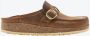 Birkenstock Cognac Olie Big Buckle Muilezel Brown Dames - Thumbnail 2