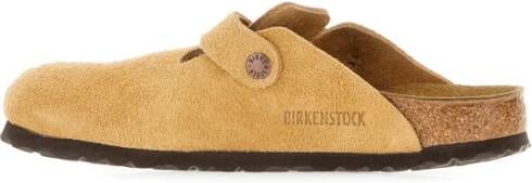 Birkenstock Comfortabele Binnenslippers voor Dagelijks Gebruik Beige Dames