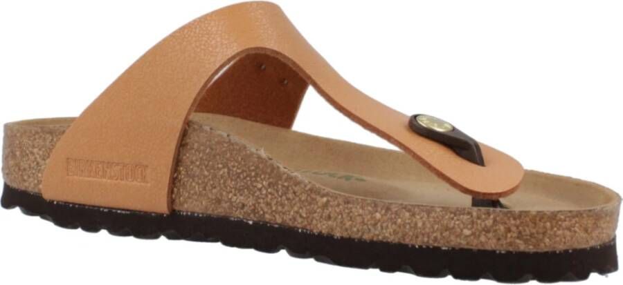 Birkenstock Comfortabele Flip Flops voor de zomer Brown Heren