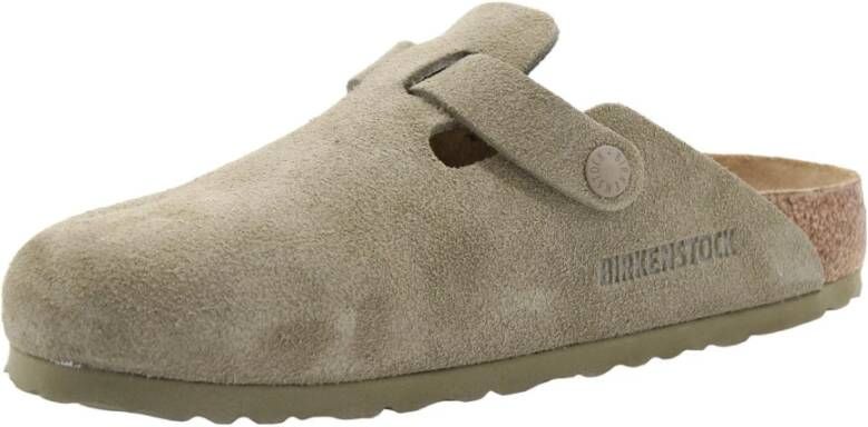 Birkenstock Comfortabele Helberd Slipper voor dagelijks gebruik Green Dames