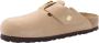 Birkenstock Comfortabele Knuppel Slipper voor dagelijks gebruik Beige Dames - Thumbnail 18