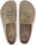 Birkenstock Comfortabele Mocassin Stijl Klomp Beige Heren - Thumbnail 5