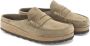 Birkenstock Comfortabele Mocassin Stijl Klomp Beige Heren - Thumbnail 6