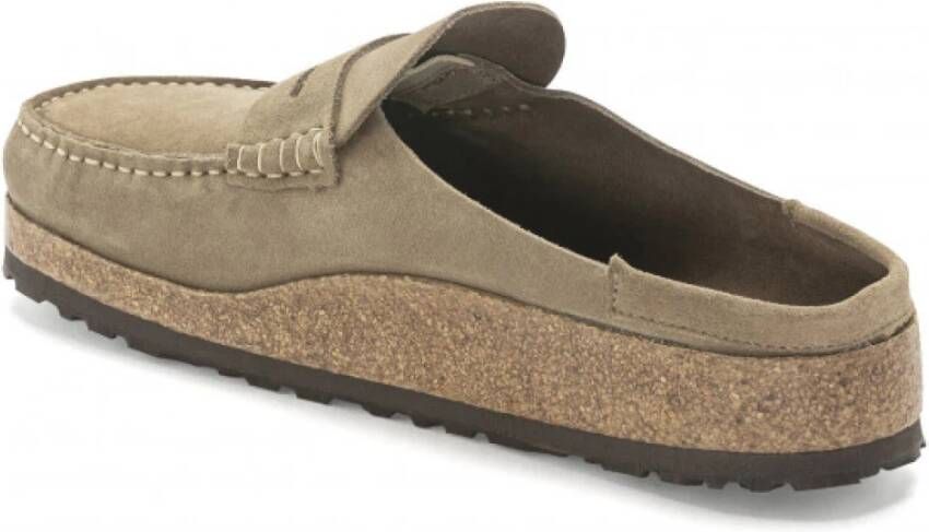 Birkenstock Comfortabele Mocassin Stijl Klomp Beige Heren