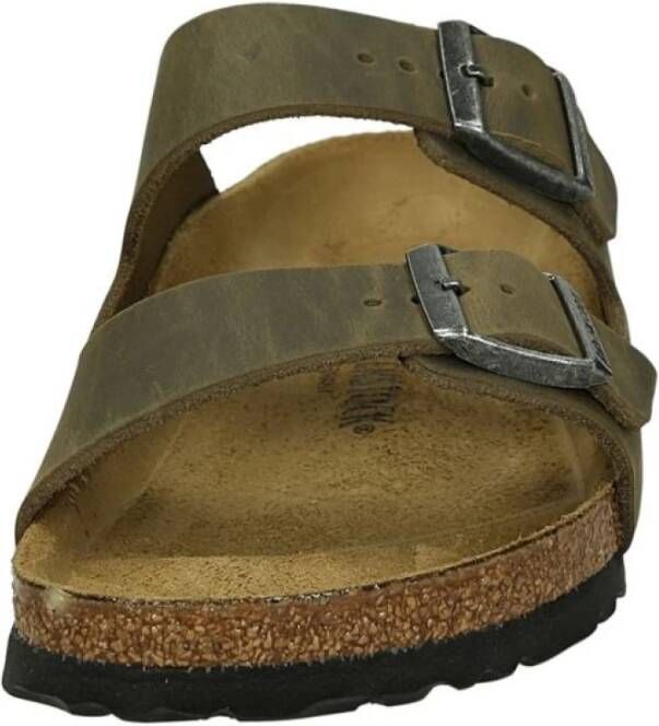 Birkenstock Comfortabele Sandalen voor Dagelijks Gebruik Green Heren