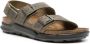 Birkenstock Milano Leren Sandalen Groen Heren Brown Heren - Thumbnail 3