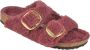 Birkenstock Slides Arizona Big Buckle Teddy Rive Logo OS Pink Dames - Thumbnail 3