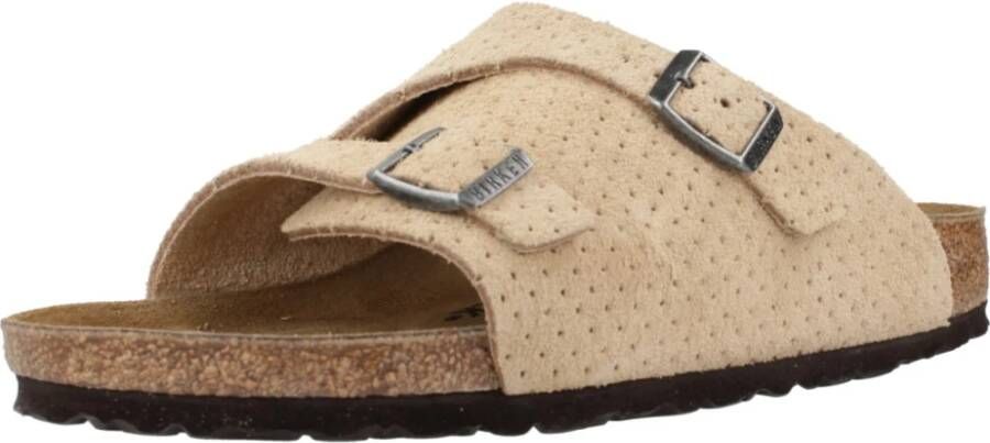 Birkenstock Comfortabele Slippers voor Dagelijks Gebruik Brown Heren