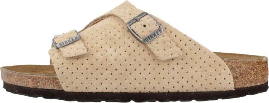 Birkenstock Comfortabele Slippers voor Dagelijks Gebruik Brown Heren