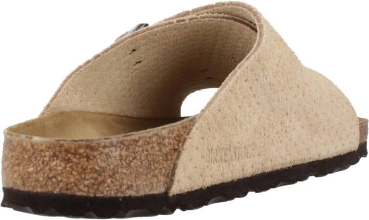 Birkenstock Comfortabele Slippers voor Dagelijks Gebruik Brown Heren