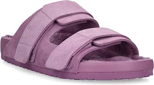 Birkenstock Comfortabele Slippers voor Dagelijks Gebruik Purple Dames