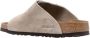 Birkenstock Comfortabele Suede Zurich Sandalen Beige Dames - Thumbnail 3