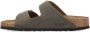 BIRKENSTOCK Slippers Heren Arizona Heren Maat: 41 Materiaal: Leer Kleur: Groen - Thumbnail 7