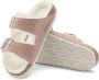 Birkenstock Sandalen Arizona Shearling 1023258 Narrow Pink Clay - Thumbnail 8