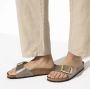 Birkenstock Damessandalen Madrid Big Buckle Birko-Flor Large Grijs Dames - Thumbnail 6