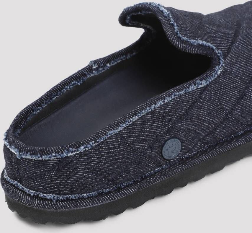 Birkenstock Denim Slippers Blue Dames