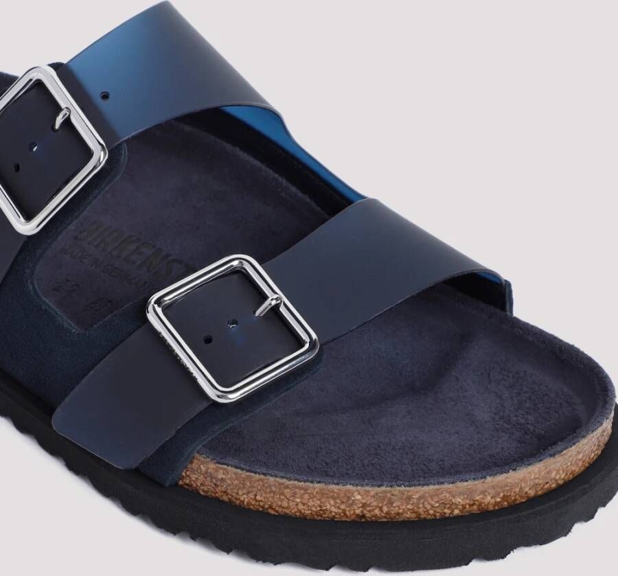 Birkenstock Donkerblauwe Arizona Sandalen Blue Heren