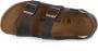 Birkenstock slipper MILANO Dark Brown regular Naturleder Smooth Leather - Thumbnail 10