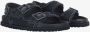 Birkenstock Donkere Wassing Denim Sandalen Black Heren - Thumbnail 3