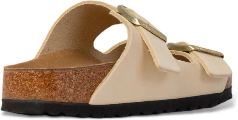 Birkenstock Ecru Nubuck Sandalen Beige Dames