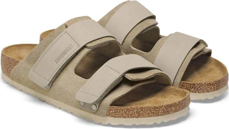 Birkenstock Elegante en Comfortabele Uji Sandalen Beige Dames