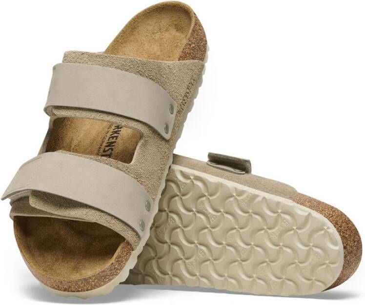 Birkenstock Elegante en Comfortabele Uji Sandalen Beige Dames