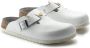 Birkenstock Elegante Leren Klompen Comfortabel Stijlvol White Heren - Thumbnail 9