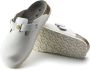 Birkenstock Elegante Leren Klompen Comfortabel Stijlvol White Heren - Thumbnail 10