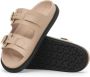 Birkenstock Elegante Leren Sandalen Beige Dames - Thumbnail 4