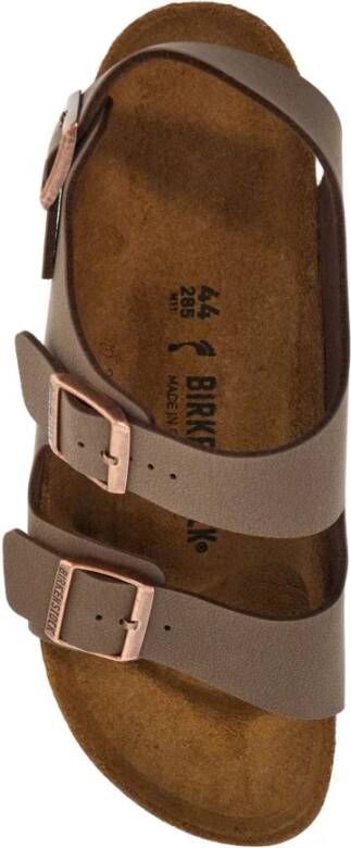 Birkenstock Elegante sandalen met kurkzool en verstelbare bandjes Brown Heren