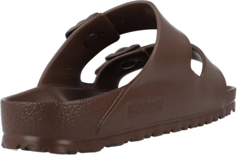 Birkenstock Comfortabele EVA Slippers voor Vrouwen Brown Dames