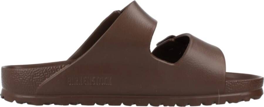 Birkenstock Comfortabele EVA Slippers voor Vrouwen Brown Dames