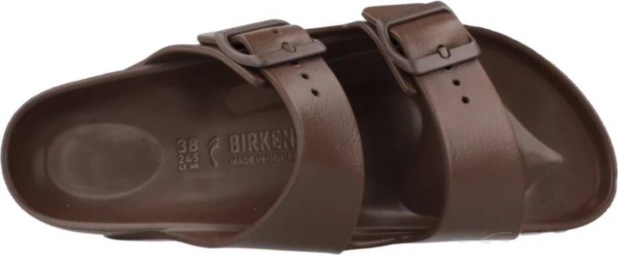 Birkenstock Comfortabele EVA Slippers voor Vrouwen Brown Dames