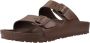 Birkenstock Chocoladebruine Dubbele Band Sandalen Brown Unisex - Thumbnail 10