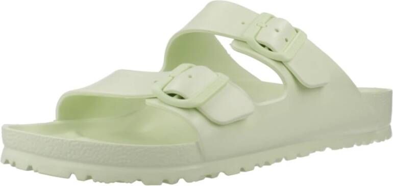 Birkenstock Essentiële Slippers Green Heren