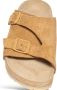 Birkenstock Exquise Suède Sandalen Beige Heren - Thumbnail 4