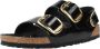 Birkenstock Elegante Platte Sandalen voor de Zomer Black Dames - Thumbnail 10