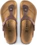 Birkenstock Gizeh BS Damessandaal Bruin Dames - Thumbnail 4