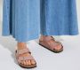 Birkenstock Klassieke Comfortabele Slider Sandaal Roze Dames - Thumbnail 5